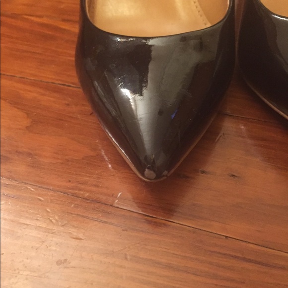 JCrew black patent pumps heels 7 - Picture 6 of 6